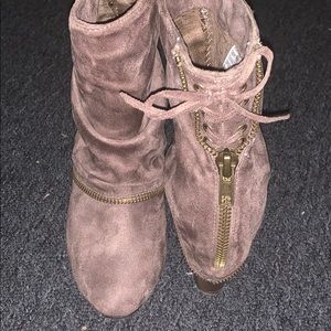 Not Rated wedge booties